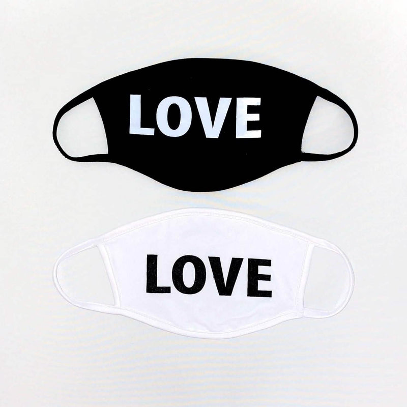 2-Pack: Reusable Premium Stretchy Unisex Face Mask Wellness & Fitness Love - DailySale