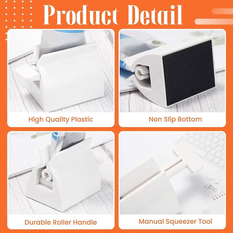 2-Pack: Rolling Tube Toothpaste Squeezer Dispenser Bath - DailySale