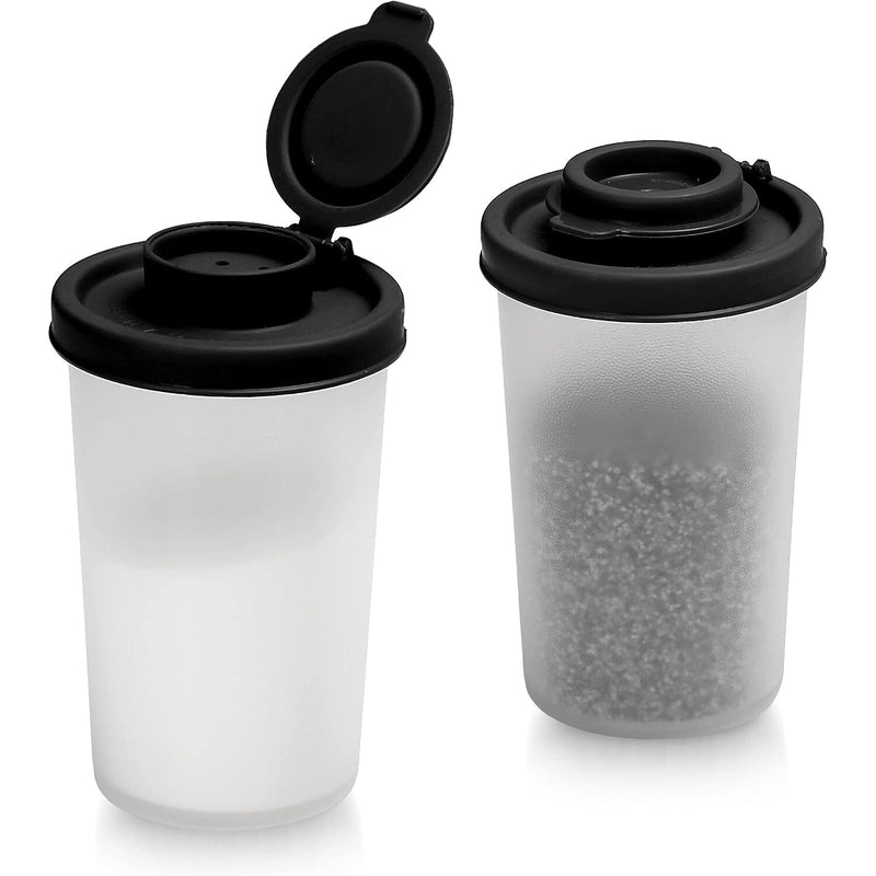 2-Pack: Salt and Pepper Shakers Moisture Proof Set Kitchen Tools & Gadgets Black - DailySale