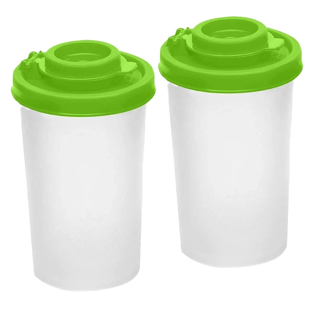 2-Pack: Salt and Pepper Shakers Moisture Proof Set Kitchen Tools & Gadgets Green - DailySale