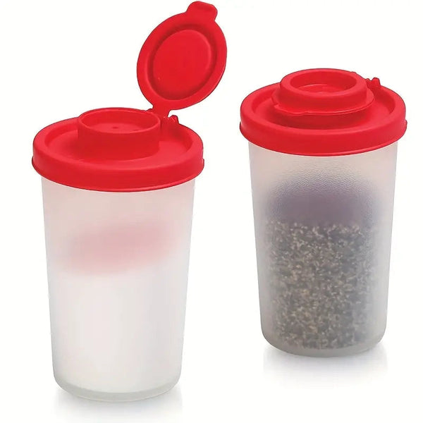 2-Pack: Salt and Pepper Shakers Moisture Proof Set Kitchen Tools & Gadgets Red - DailySale