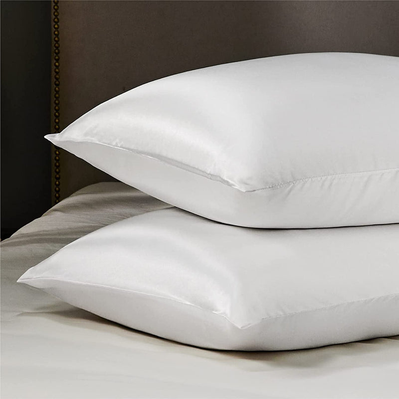 2-Pack: Satin Pillowcases with Envelope Closure Bedding - DailySale