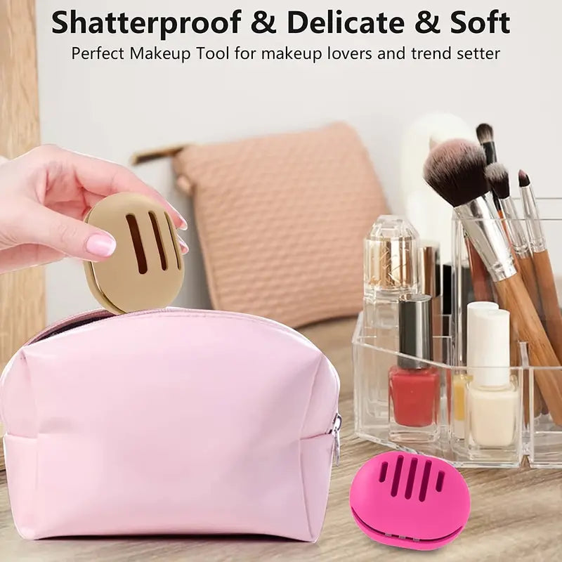 2-Pack: Silicone Makeup Sponge Holder Case Beauty & Personal Care - DailySale