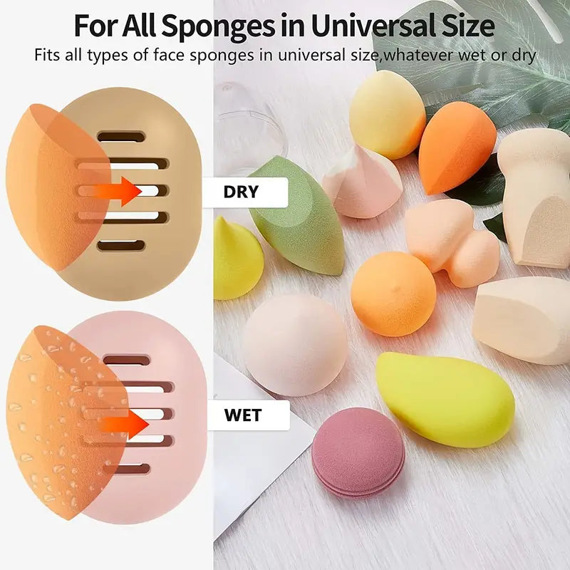 2-Pack: Silicone Makeup Sponge Holder Case Beauty & Personal Care - DailySale