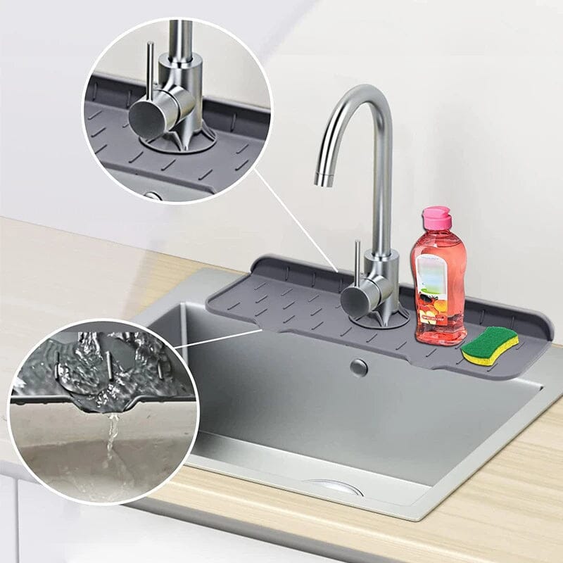 2-Pack: Silicone Sink Splash Guard Kitchen Tools & Gadgets - DailySale