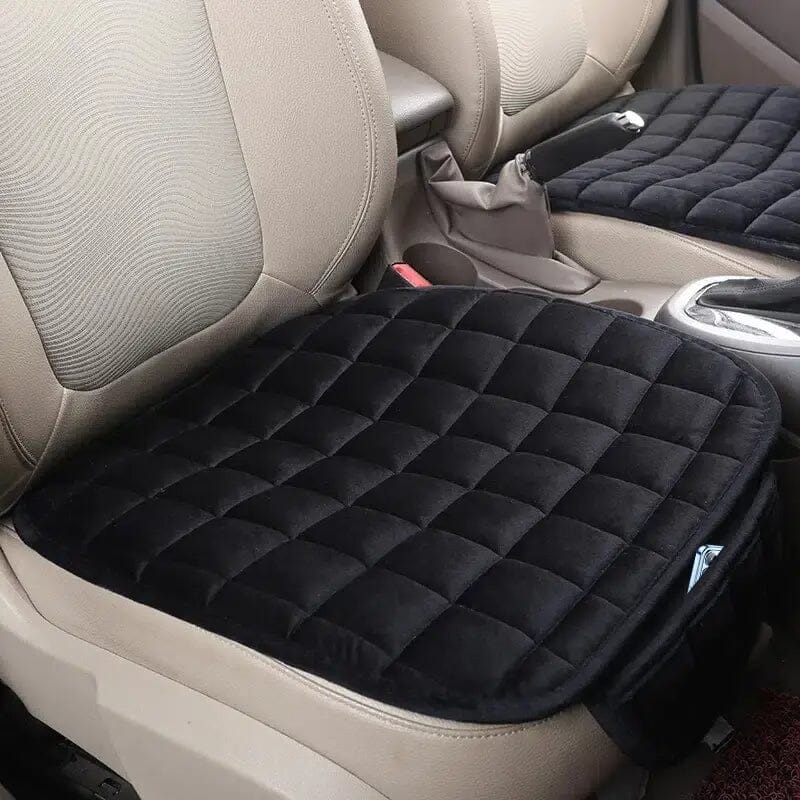 2-Pack: Simple Comfortable Car Front Cushion Non-slip Breathable Car Cushion Automotive Black - DailySale