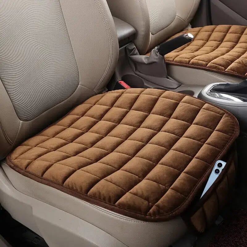 2-Pack: Simple Comfortable Car Front Cushion Non-slip Breathable Car Cushion Automotive Coffee - DailySale