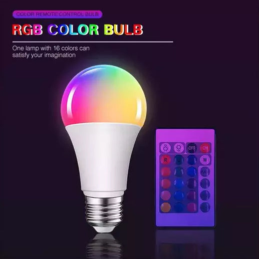 2-Pack: Smart Home Multi-Color LED A19 Bulb 5W Indoor Lighting - DailySale