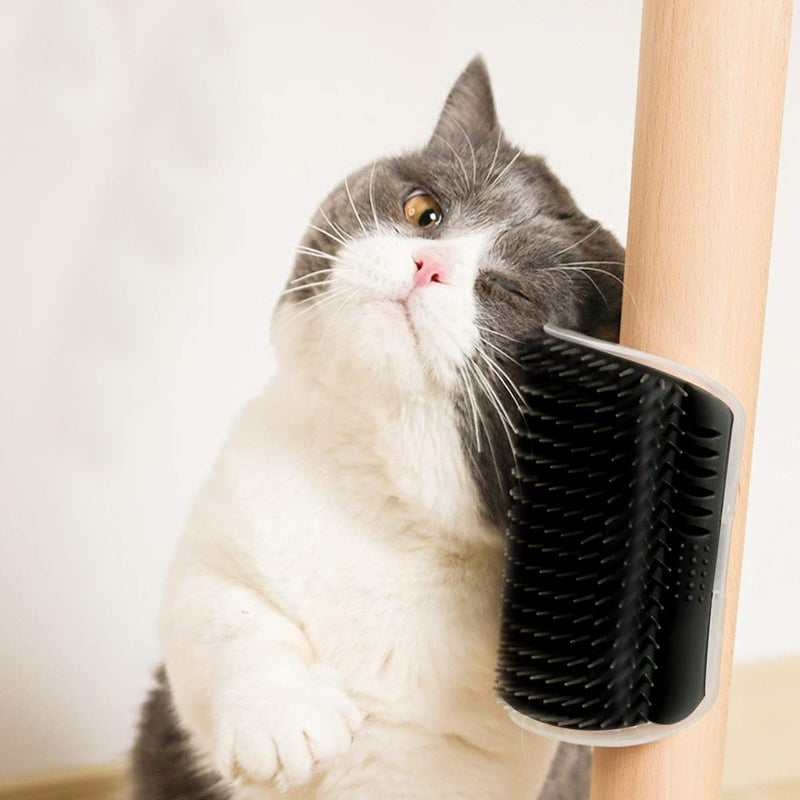 2-Pack: Soft Cat Corner Self Groomer Brush Pet Supplies - DailySale
