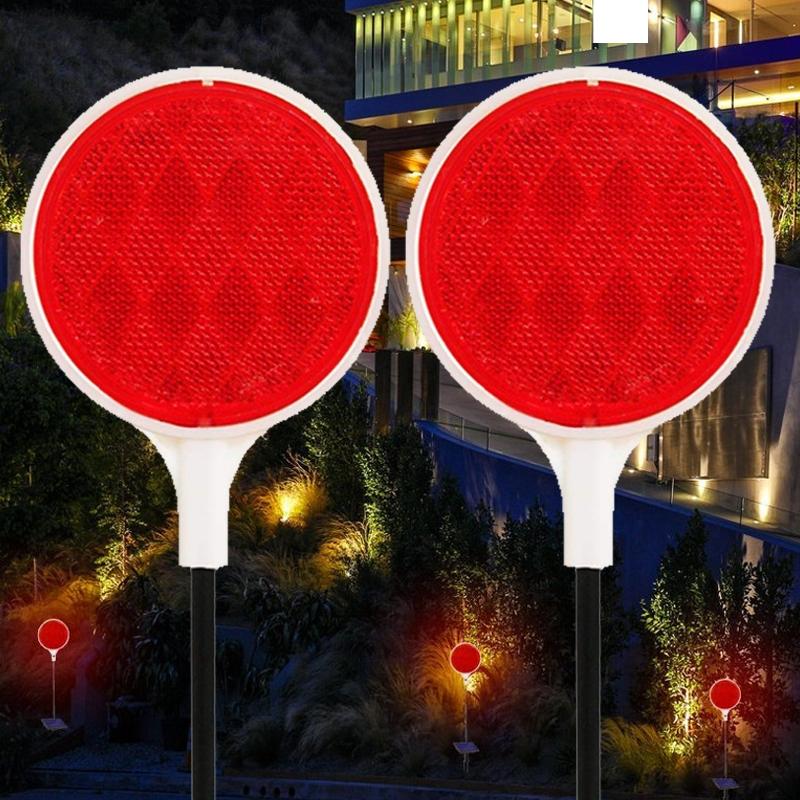 2 Pack: Solar Powered Driveway Spotter Home Lighting - DailySale