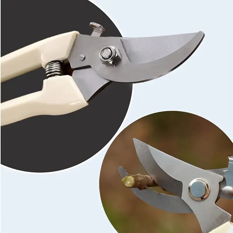 2-Pack: Stainless Steel Bypass Pruning Shears Garden & Patio - DailySale
