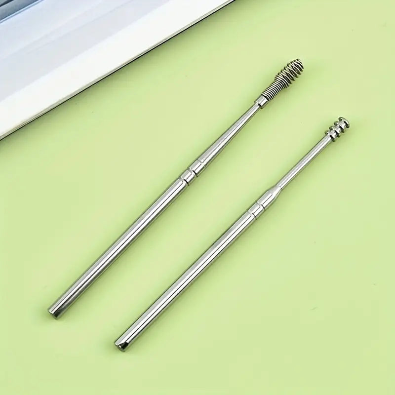 2-Pack: Stainless Steel Ear Pick Set Beauty & Personal Care - DailySale