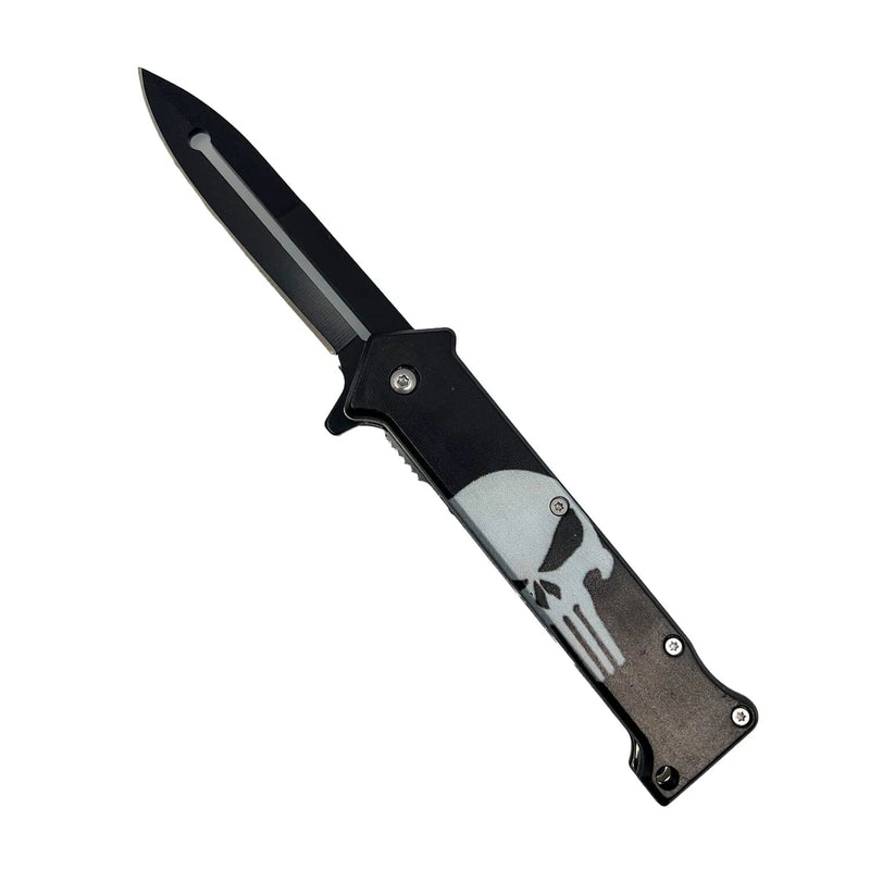 2-Pack: Stiletto Spring Assisted Steel Folding Knife