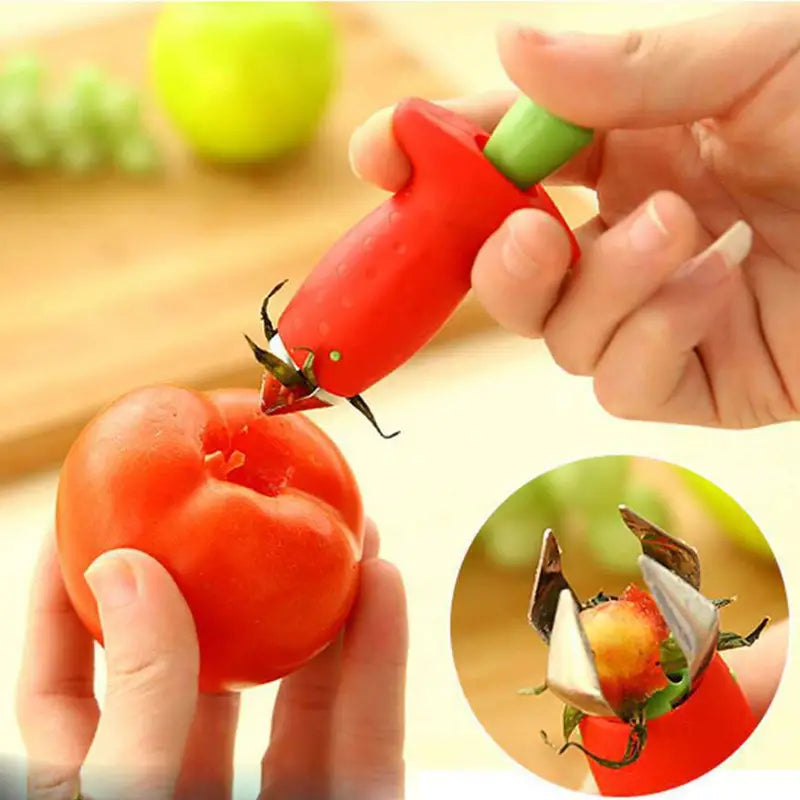 2-Pack: Strawberry Huller Stem Remover Kitchen Tools & Gadgets - DailySale