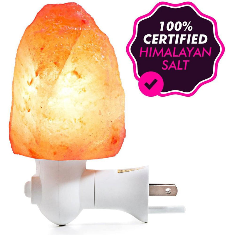 2-Pack: The Himalayan Mini Crystal Salt Lamp That Enhances Every Ambient Mood Indoor Lighting - DailySale