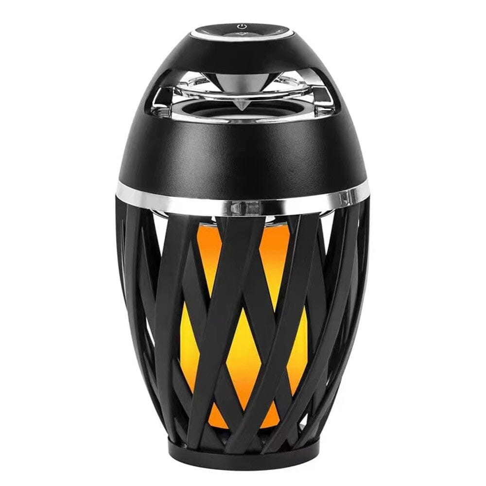 2-Pack: Tiki LED Flame Bluetooth Speakers with Poles Outdoor Lighting - DailySale