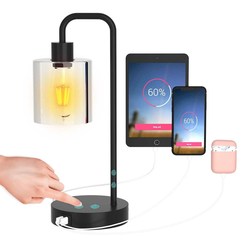 2-Pack: Touch Control Table Lamp Indoor Lighting - DailySale