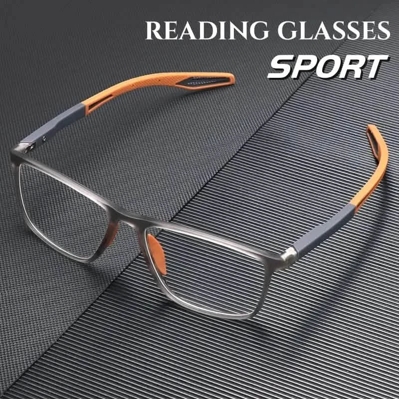 2 Pack TR90 Sport Reading Glasses