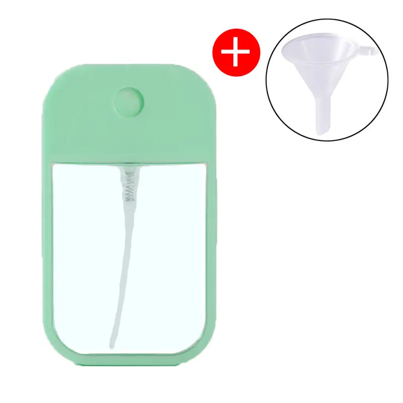 2-Pack: Travel-Sized Refillable Atomizer Spray Bottle Beauty & Personal Care Green - DailySale