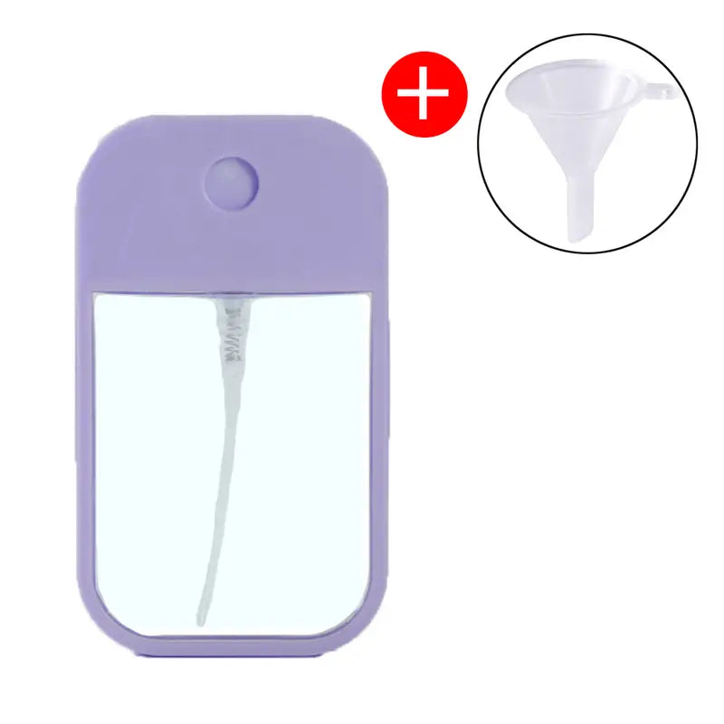 2-Pack: Travel-Sized Refillable Atomizer Spray Bottle Beauty & Personal Care Purple - DailySale