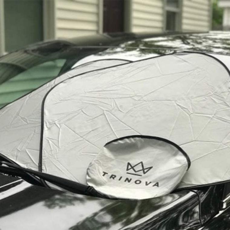 2-Pack: TriNova Car Sun Shade Windshield Automotive - DailySale