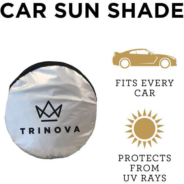 2-Pack: TriNova Car Sun Shade Windshield Automotive - DailySale