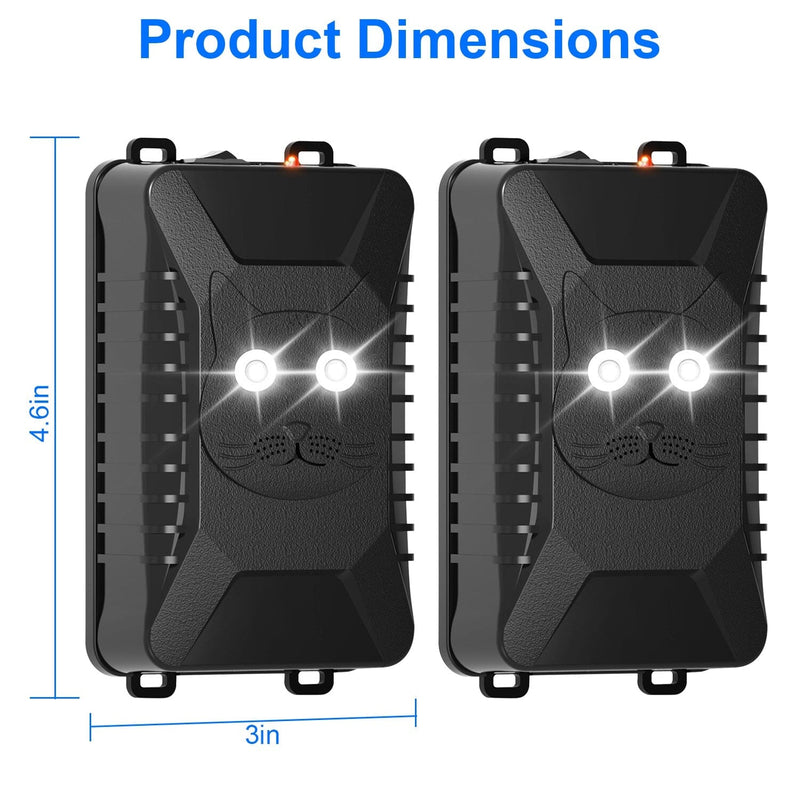 2-Pack: Under Hood Ultrasonic Repellent with 3 Power Supplies Automotive - DailySale