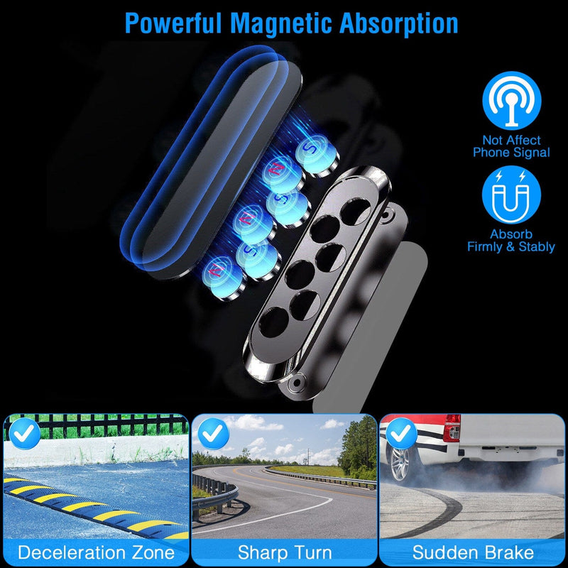 2-Pack: Universal Magnetic Car Mounts Automotive - DailySale