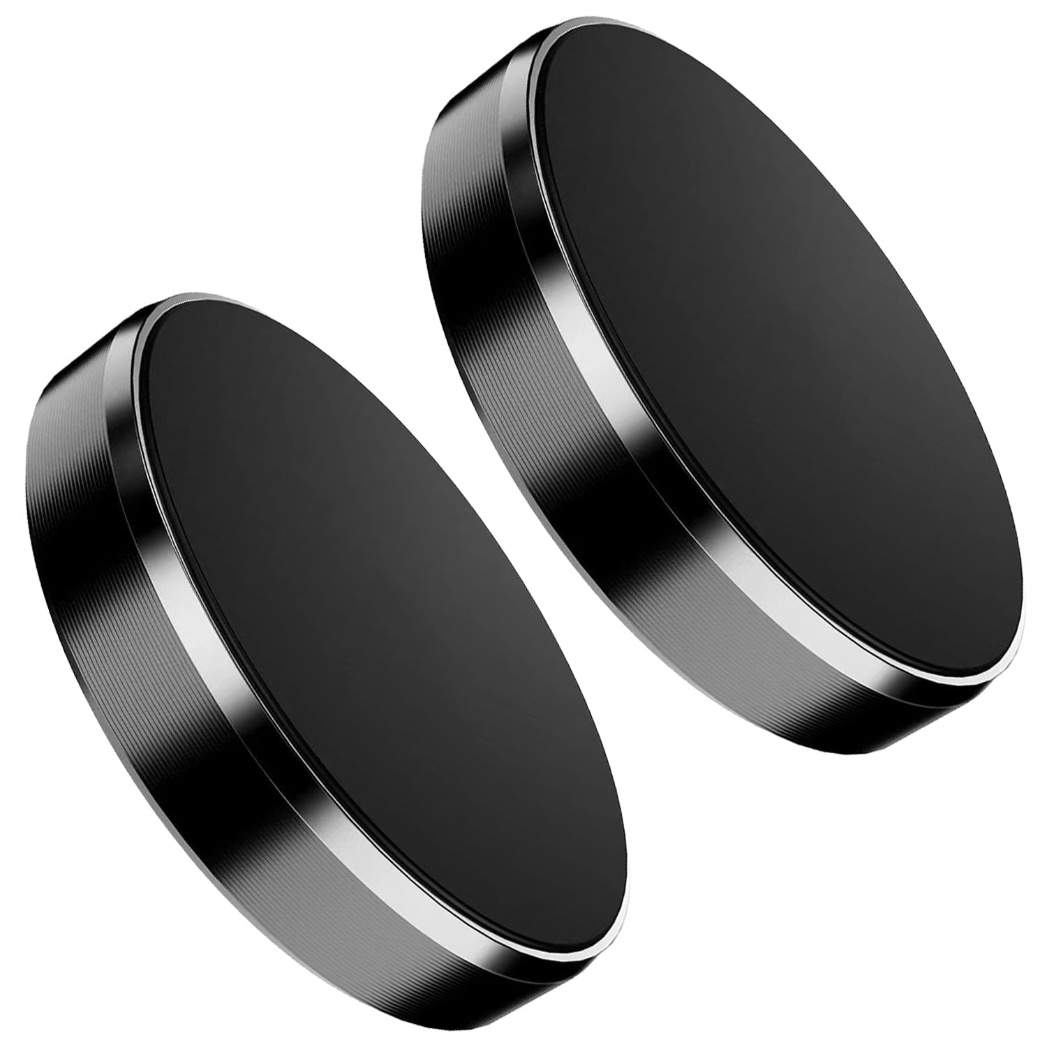 2-Pack: Universal Magnetic Car Mounts Dashboard Automotive Black - DailySale