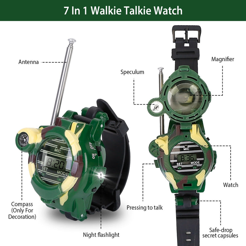 2-Pack: Walkie Talkies Watches Toy Toys & Games - DailySale