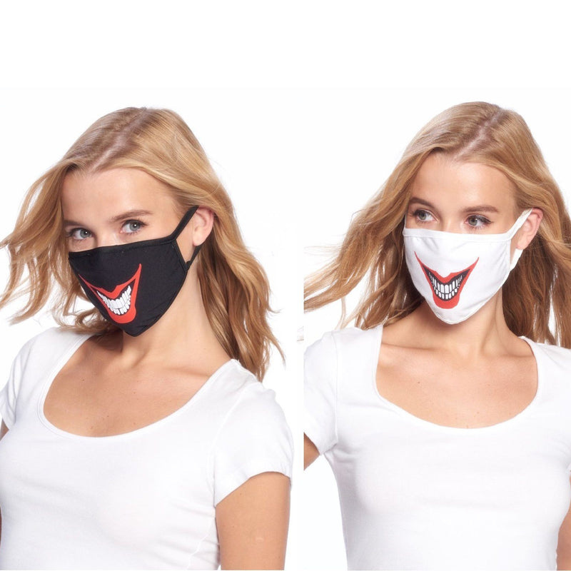 2-Pack: Washable Reusable Non-Medical Fabric Face Masks Wellness & Fitness Pack 21 - DailySale