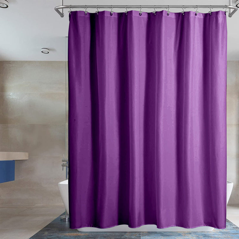 2-Pack: Water-Proof Printed Peva Shower Curtain Bath - DailySale