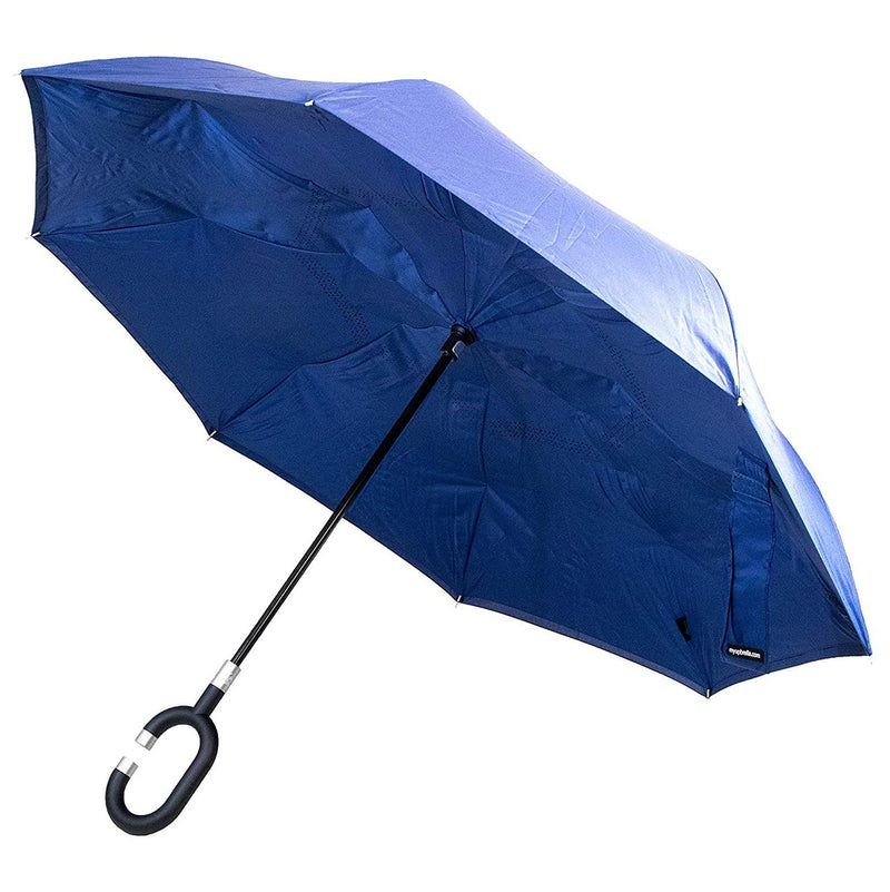 2-Pack: Waterproof and Windproof Reverse Umbrella with Automatic Close Everything Else - DailySale