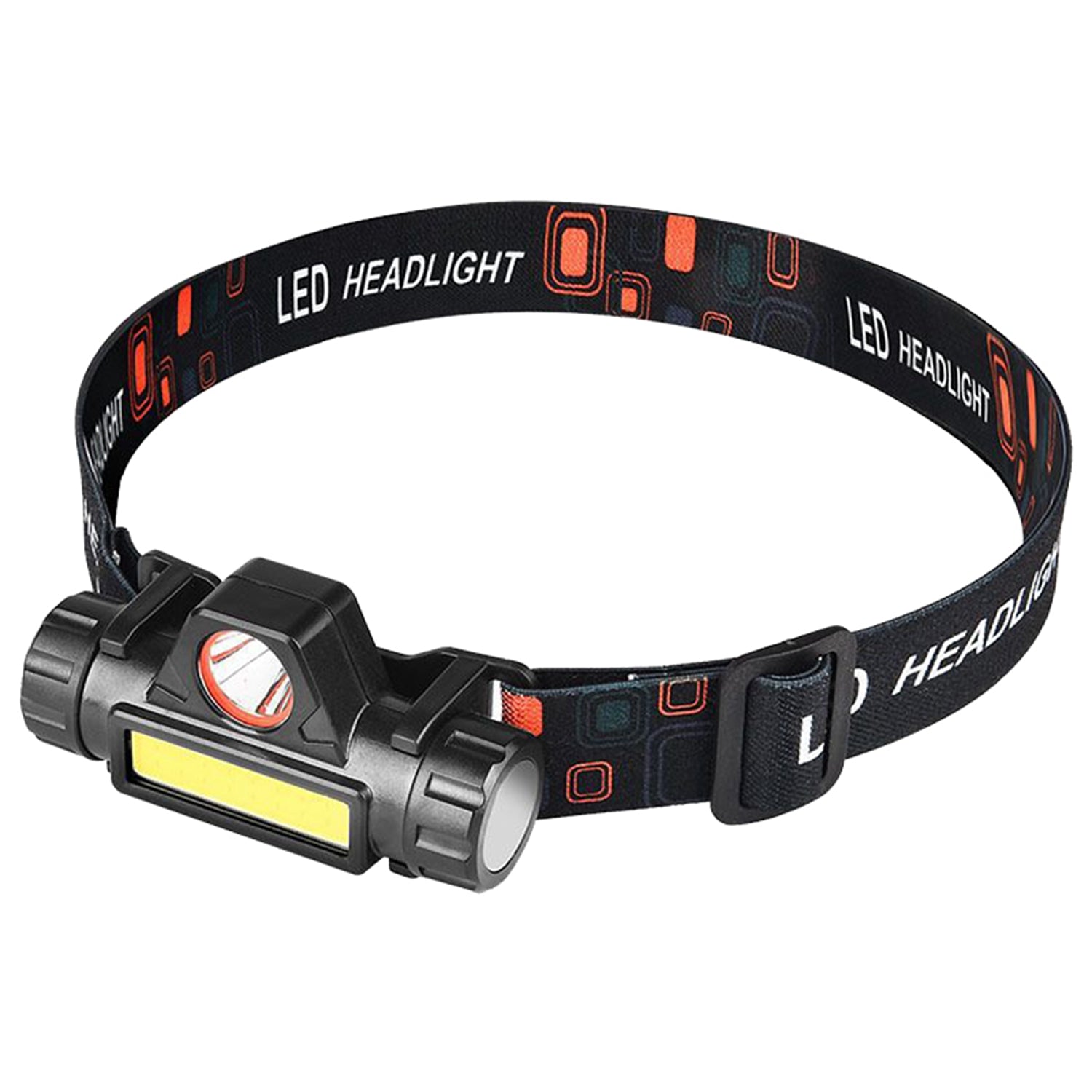 2-Pack: Waterproof Rechargeable Headlamp Sports & Outdoors - DailySale