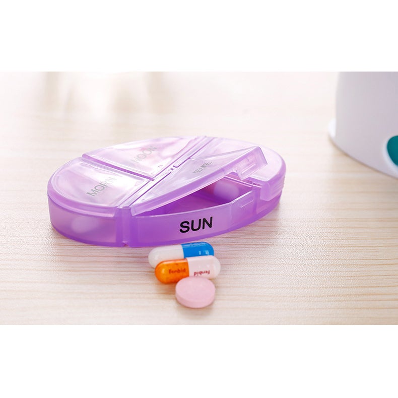 2-Pack: Weekly Pill Organizer 4 Times-A-Day Wellness - DailySale