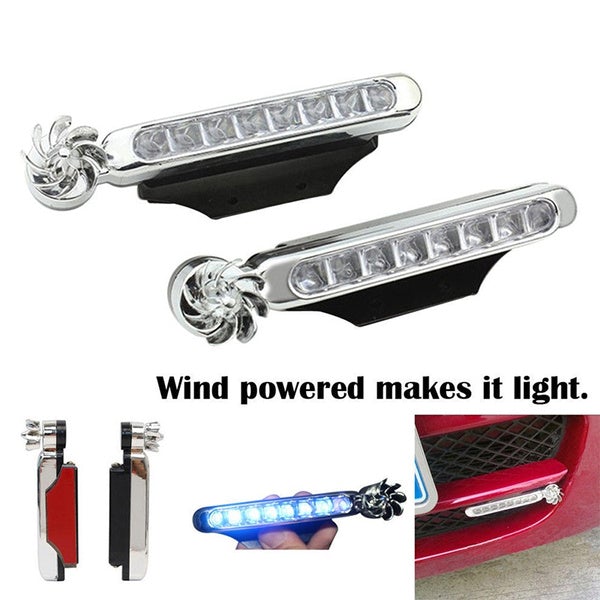 2-Pack: Wind Energy No Need External Power Supply Car Automotive - DailySale