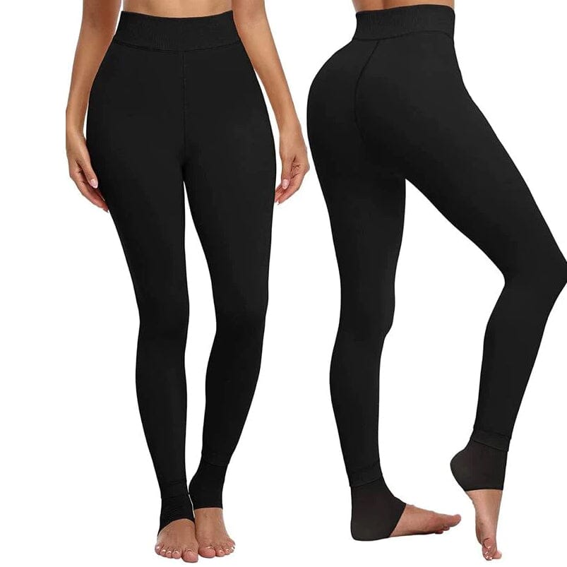 2-Pack: Women's Fleece Lined High Waist Leggings