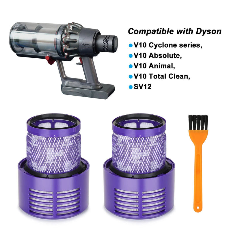 2-Packs: Vacuum Filter Replacement for Dyson V10 Series Household Appliances - DailySale