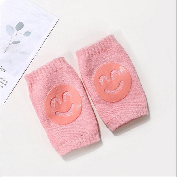 2-Pair: Baby Knee Pad Safety Crawling Elbow Cushion Baby Pink - DailySale