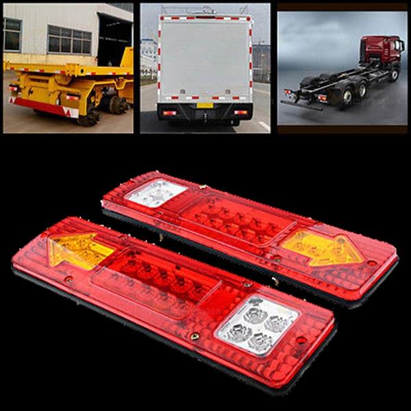 2-Piece: 19-LED Trailer Truck RV ATV Turn Signal Automotive - DailySale