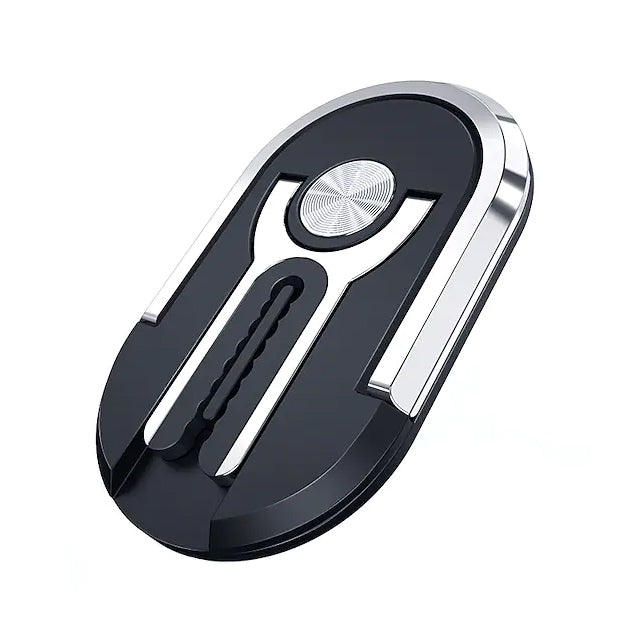 2-Piece: 2-in-1 Universal Multipurpose Mobile Phone Bracket Holder Mobile Accessories Black - DailySale