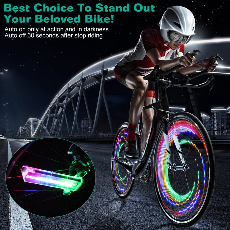 2-Piece: 32 LEDs Pattern Cycling Lights Sports & Outdoors - DailySale