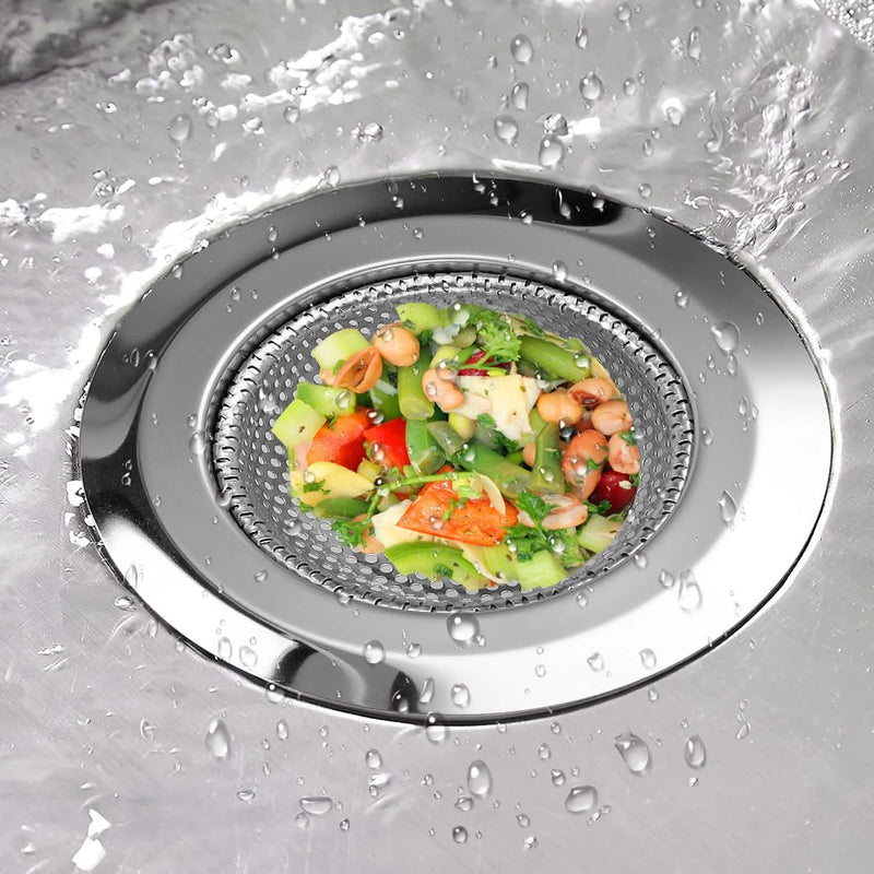2-Piece: 4.53-Inch Kitchen Sink Strainer Kitchen Tools & Gadgets - DailySale