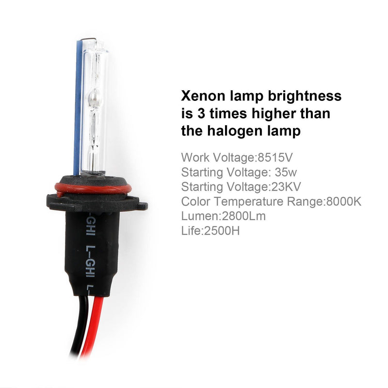 2-Piece: 9006/HB4 HID Xenon Light Bulbs Automotive - DailySale