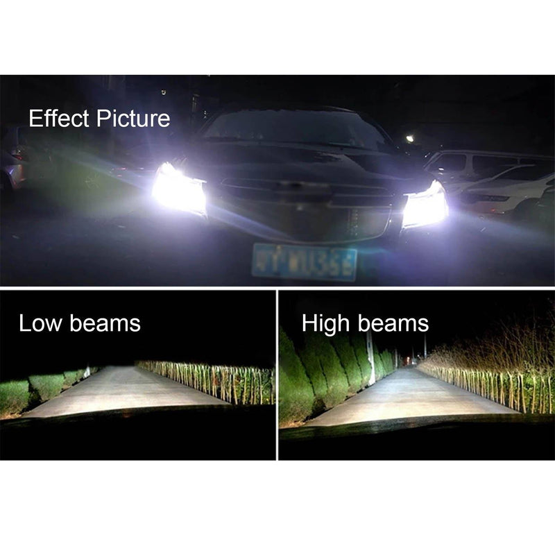 2-Piece: 9006/HB4 HID Xenon Light Bulbs Automotive - DailySale