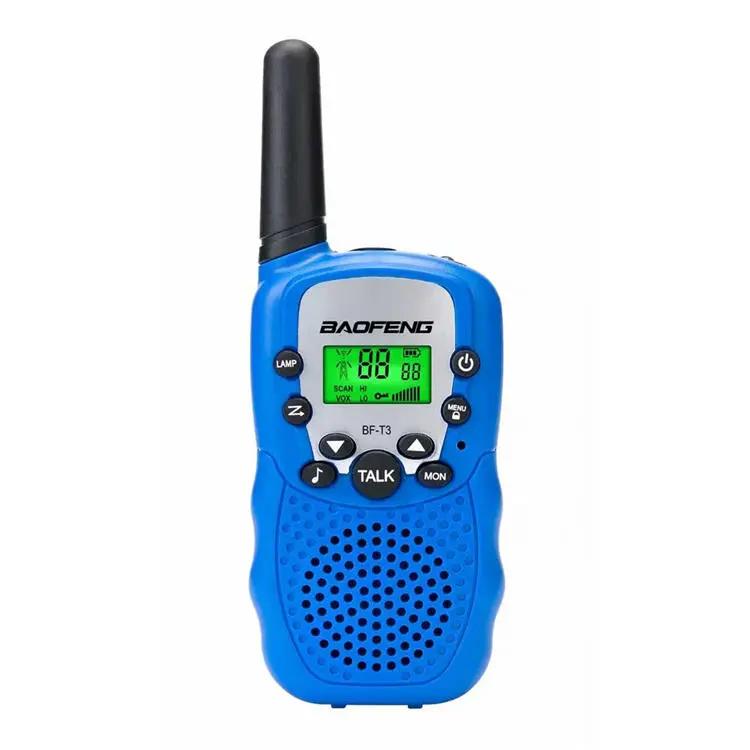 2-Piece: Baofeng BF-T3 Radio Walkie Talkie Tactical Blue - DailySale