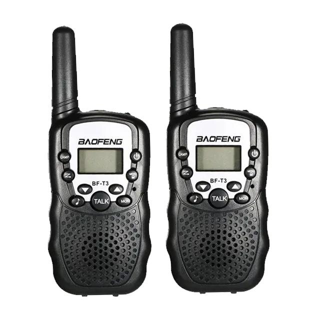 2-Piece: Baofeng BF-T3 Radio Walkie Talkie Tactical - DailySale