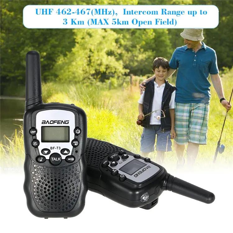 2-Piece: Baofeng BF-T3 Radio Walkie Talkie Tactical - DailySale