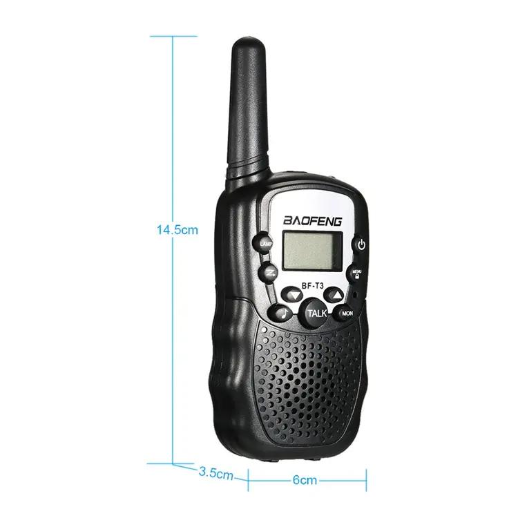 2-Piece: Baofeng BF-T3 Radio Walkie Talkie Tactical - DailySale