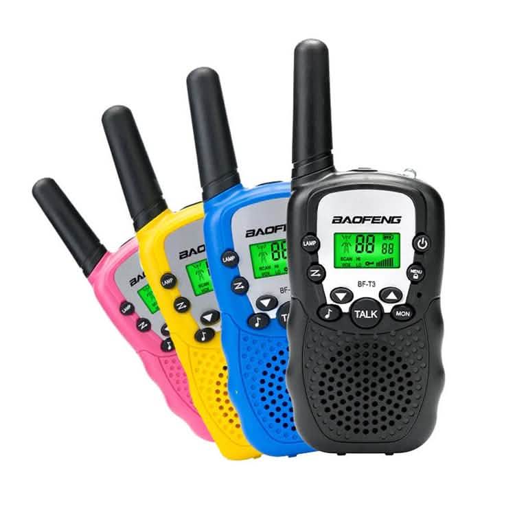 2-Piece: Baofeng BF-T3 Radio Walkie Talkie Tactical - DailySale